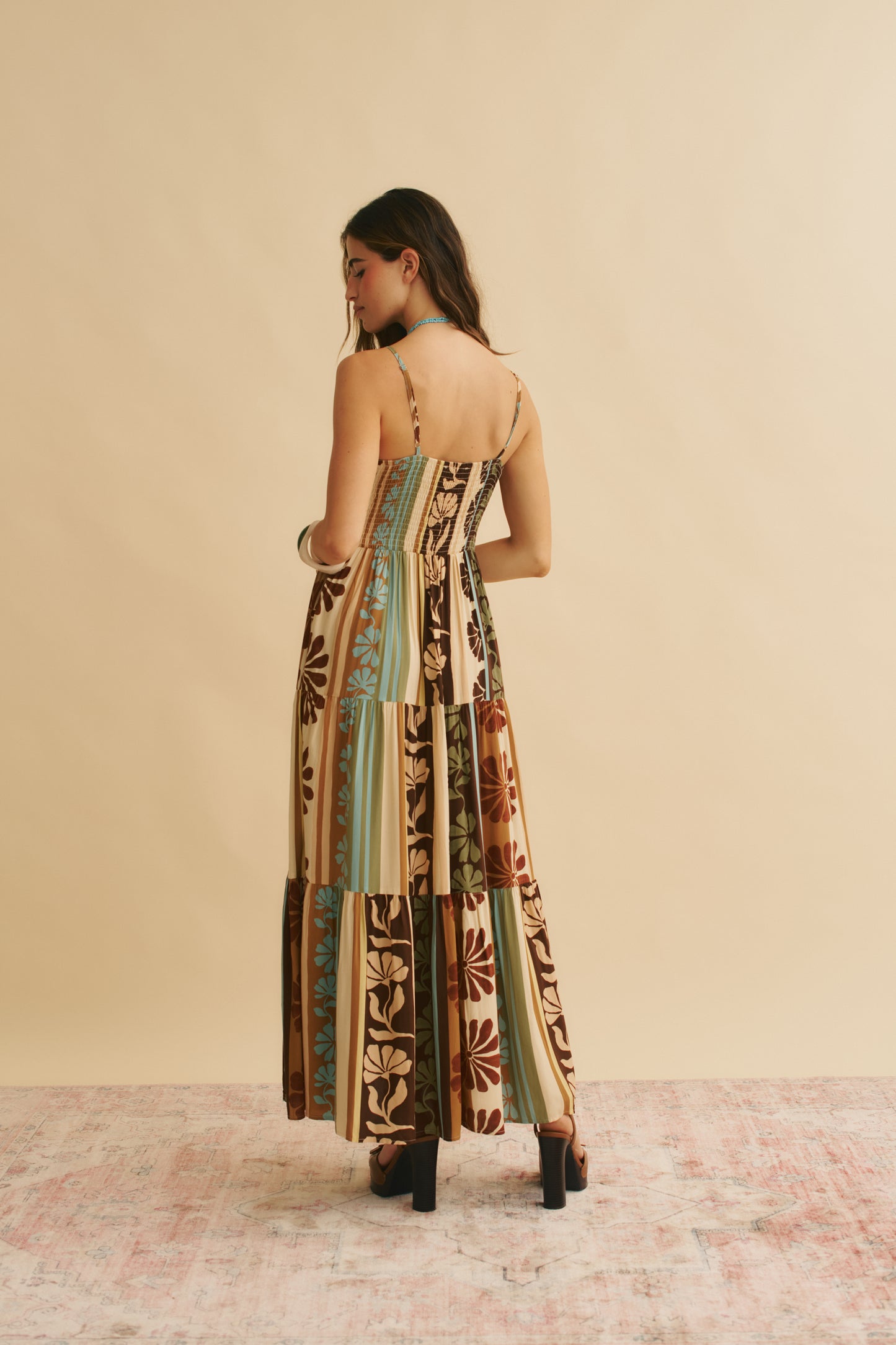 CACAO MIST PRINT BAMBI MAXI