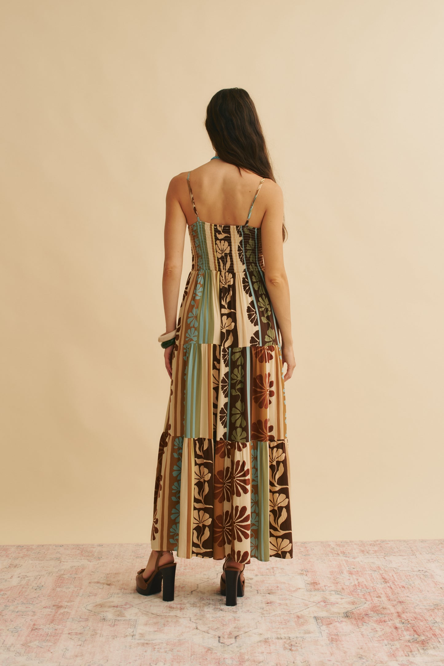 CACAO MIST PRINT BAMBI MAXI