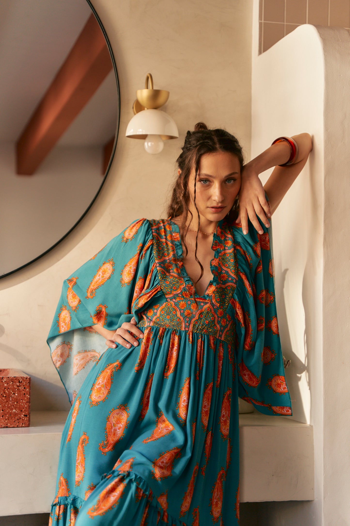 PAISLEY DREAMS MILOS MAXI DRESS