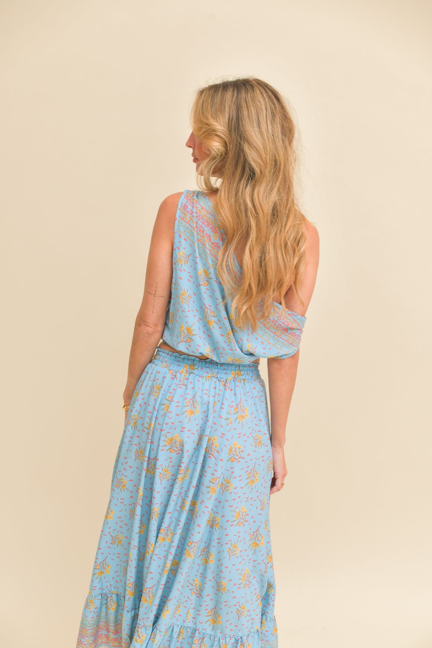 LAGUNA FLEUR PRINT VELA SKIRT