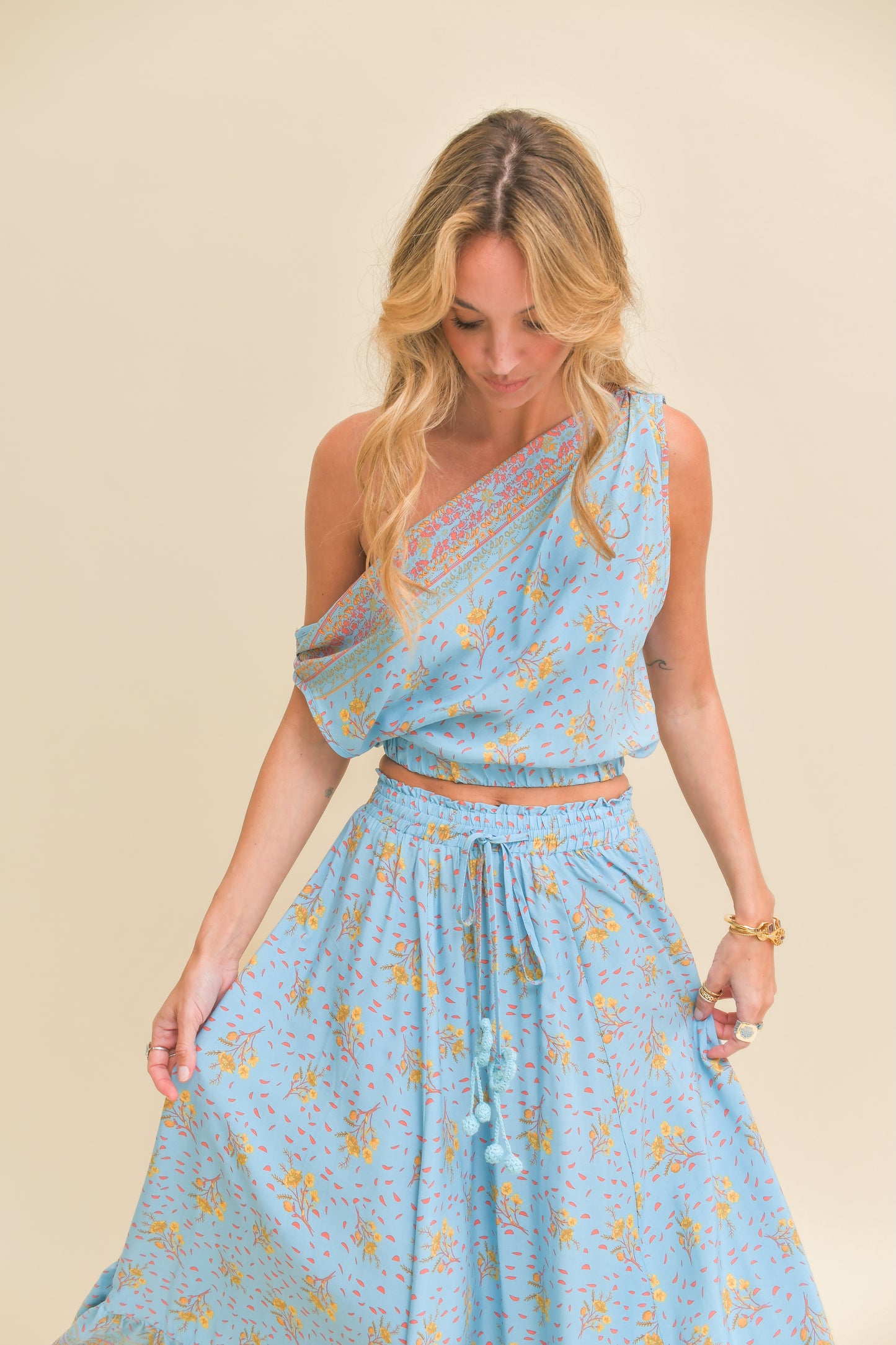 LAGUNA FLEUR PRINT VELA SKIRT