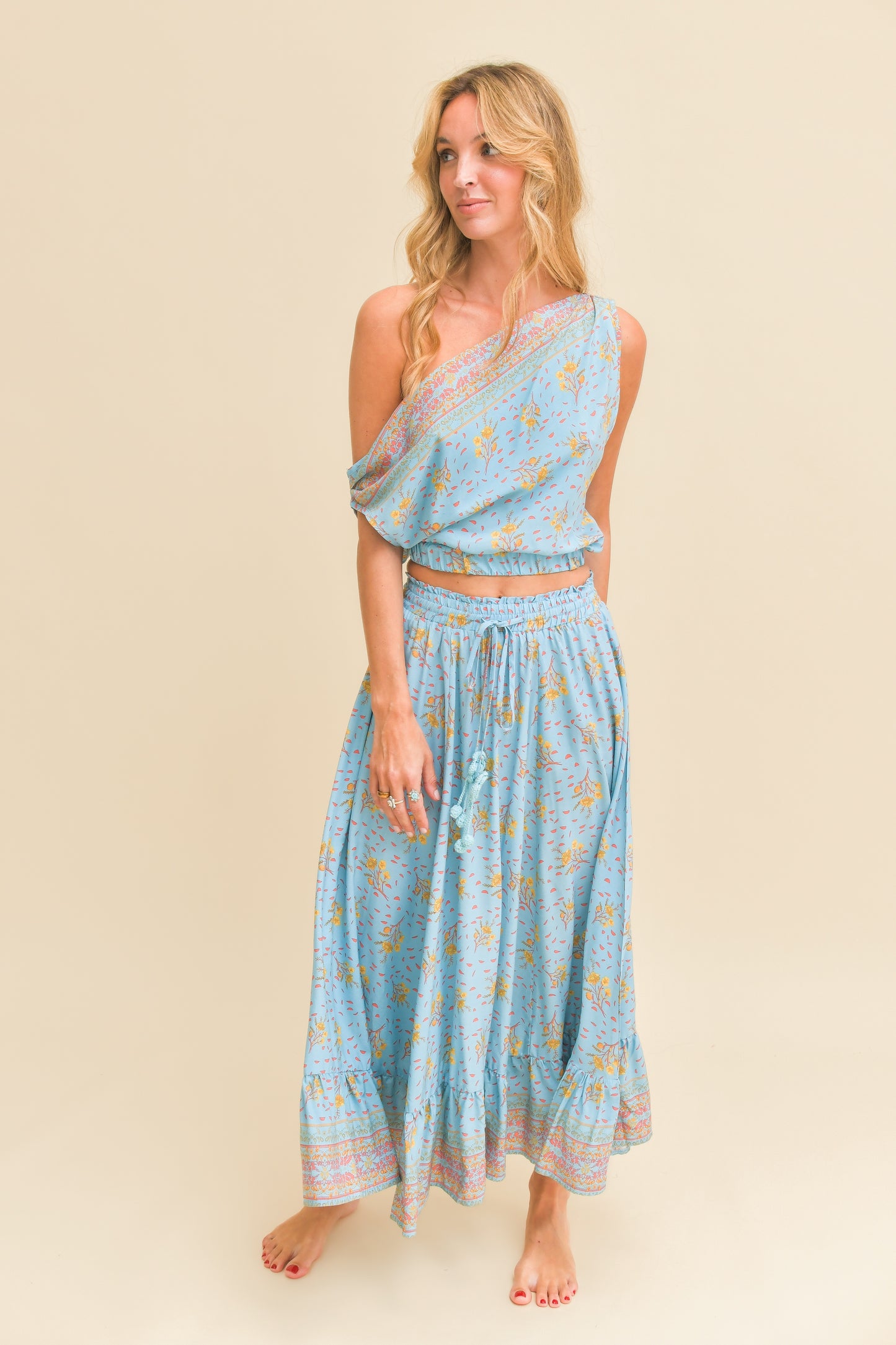 LAGUNA FLEUR PRINT VELA SKIRT
