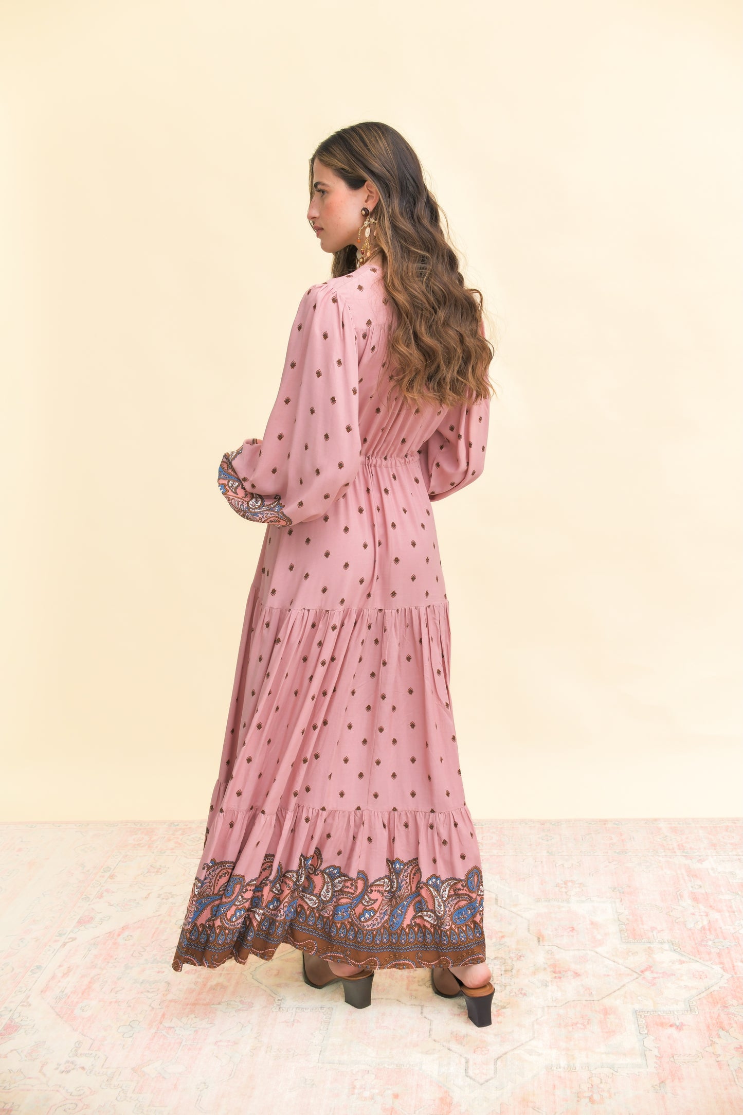 SERAPHINA PRINT TERESA MAXI DRESS