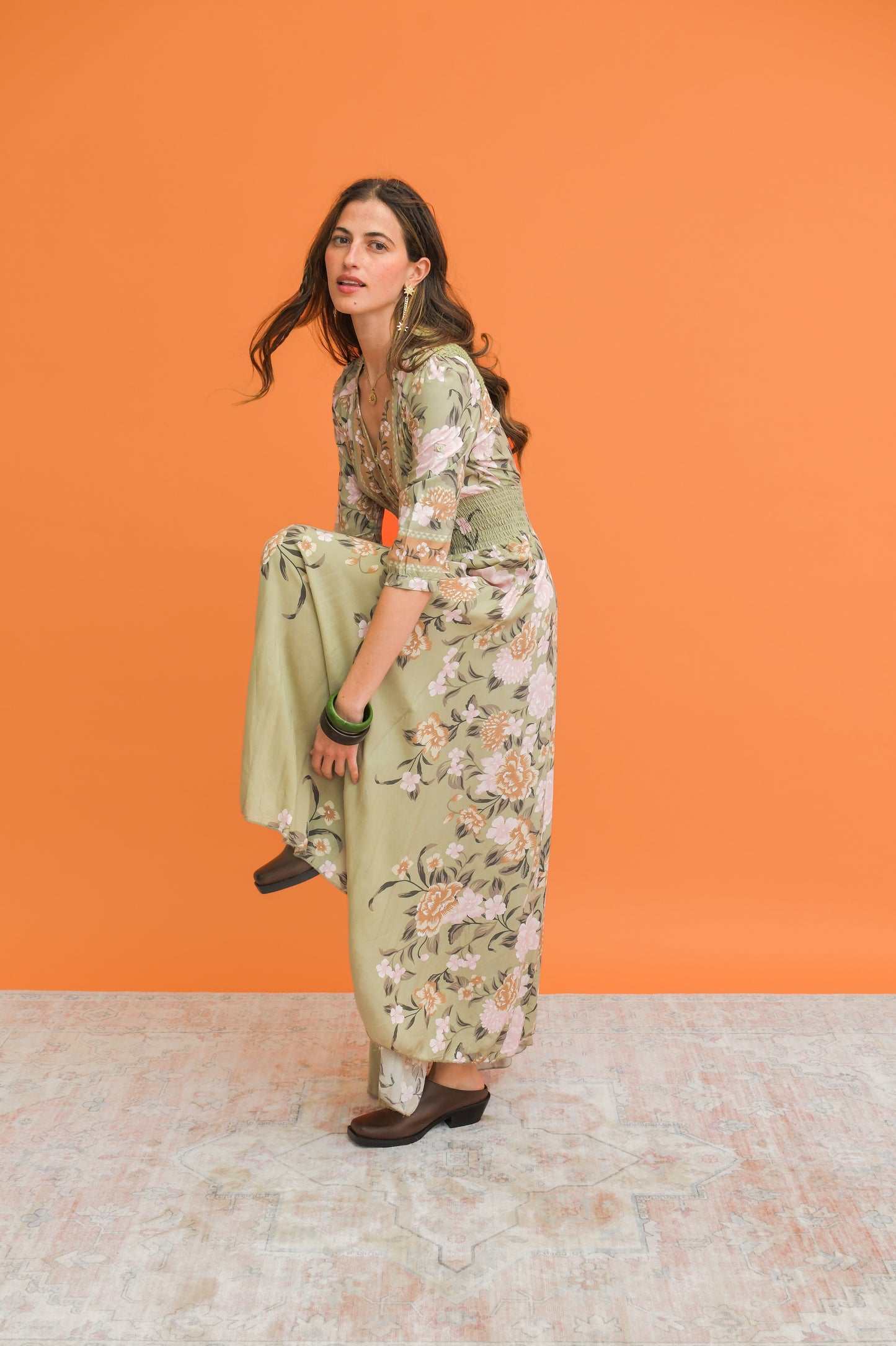ADORE YOU PRINT INDIANA MAXI DRESS