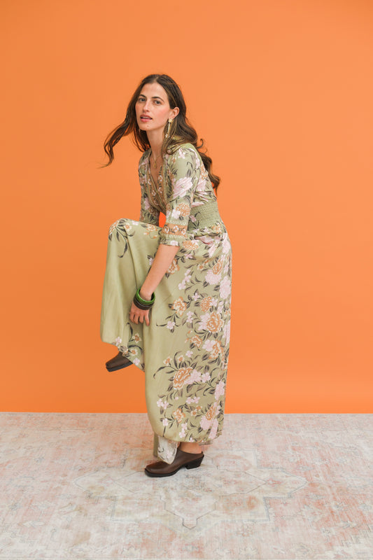 ADORE YOU PRINT INDIANA MAXI DRESS