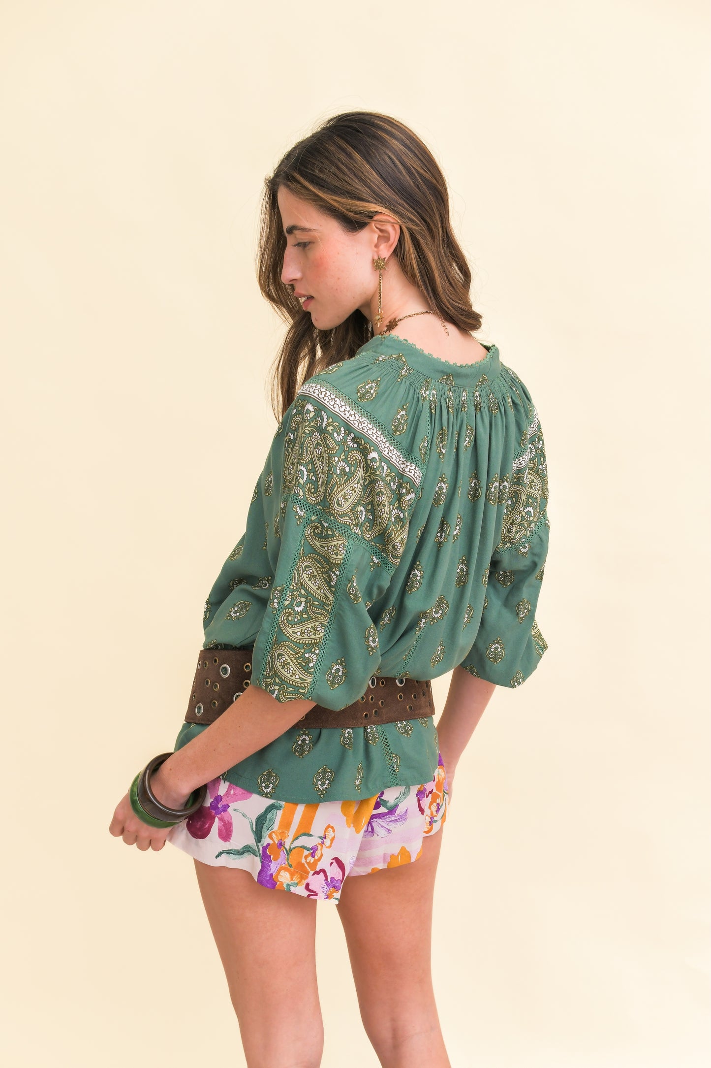 SWEET LILLY PRINT FLORA SHORTS