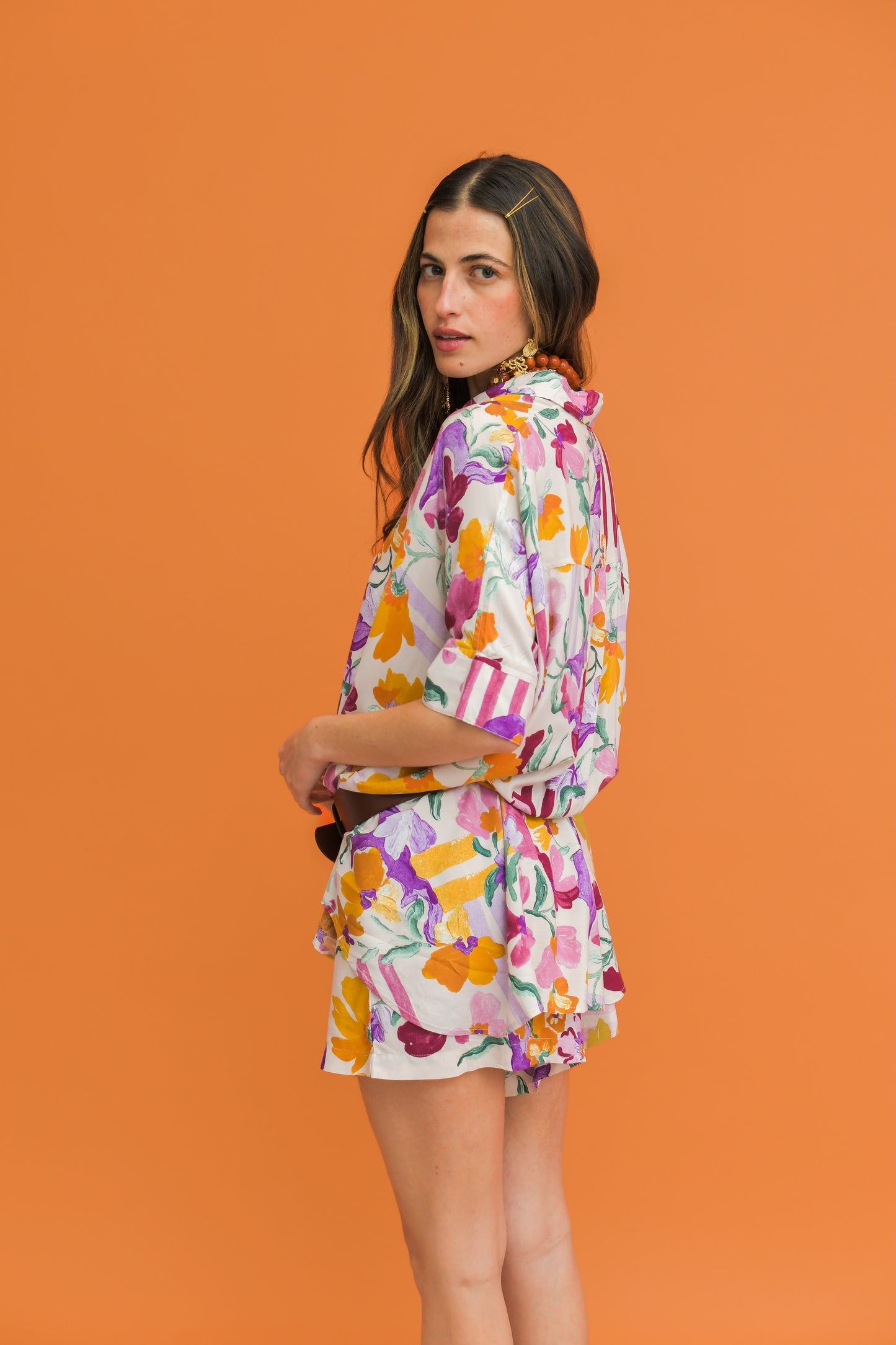 SWEET LILLY PRINT FLORA SHORTS