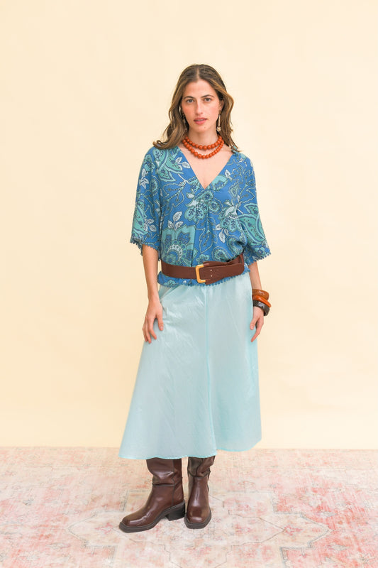 SERENADE PRINT GABRIELLA TOP