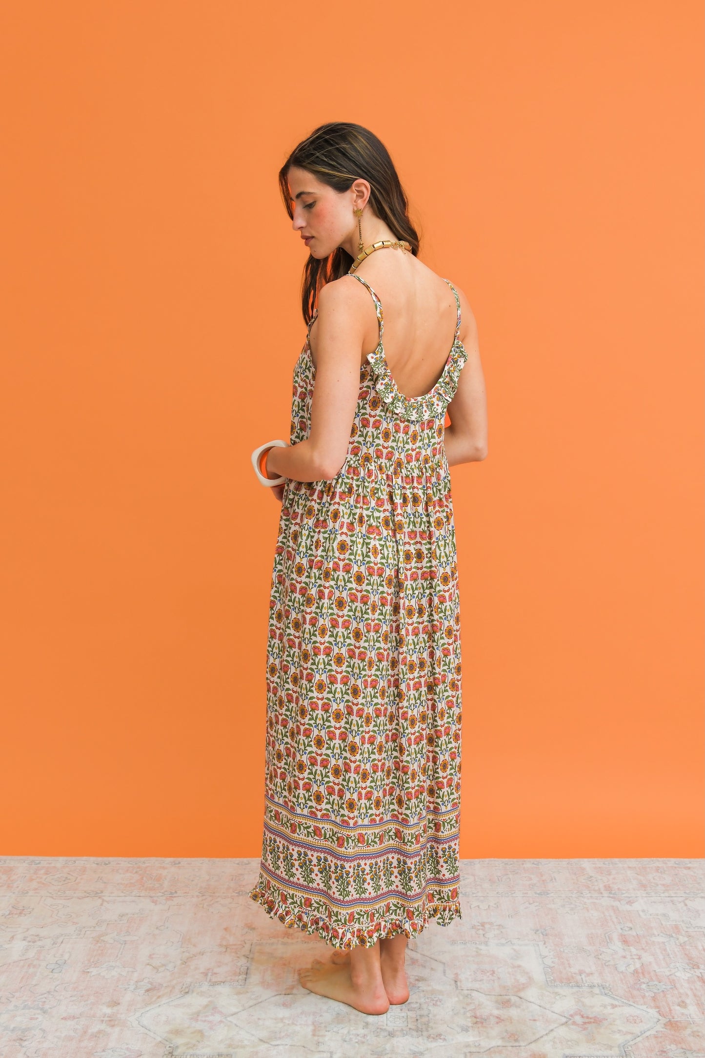 HARLOWE PRINT BIBI DRESS