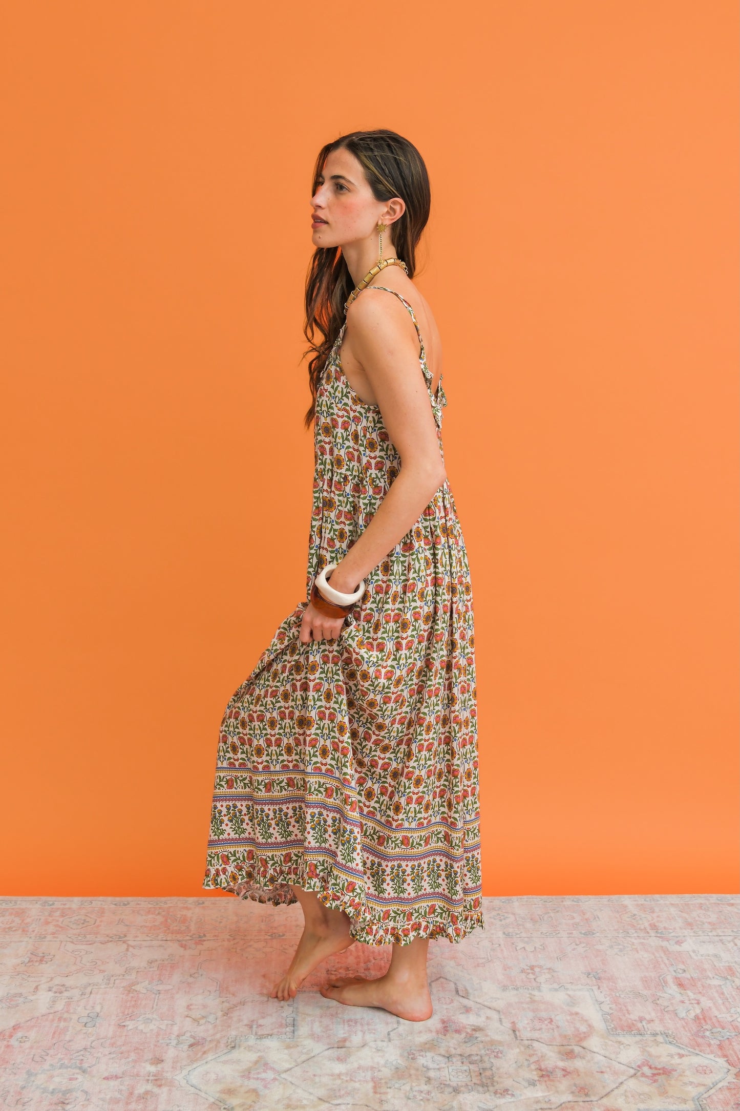 HARLOWE PRINT BIBI DRESS