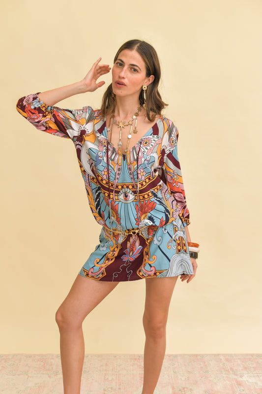 hearts are wild mini dress Free People Hearts are Wild dress. Size XS. Sought