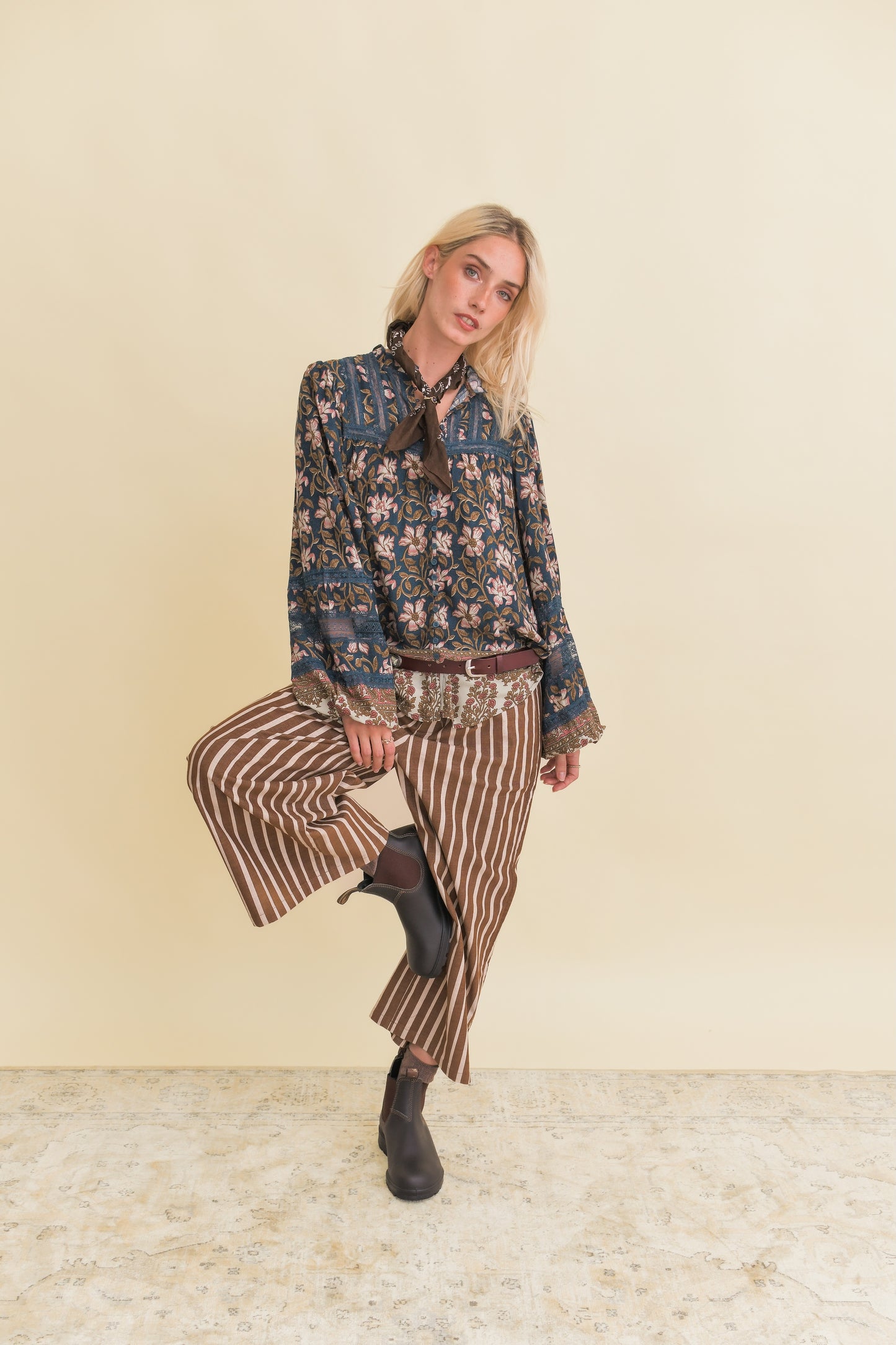 NOMADE PRINT NADIA BLOUSE