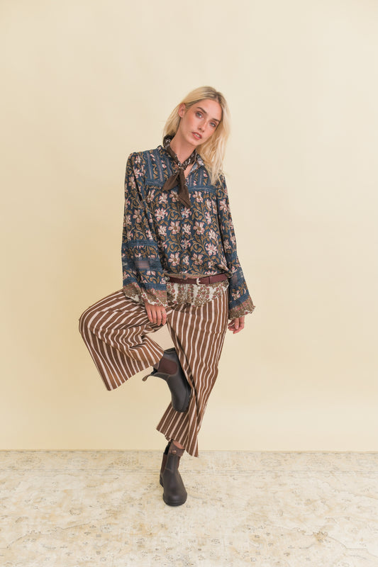 NOMADE PRINT NADIA BLOUSE