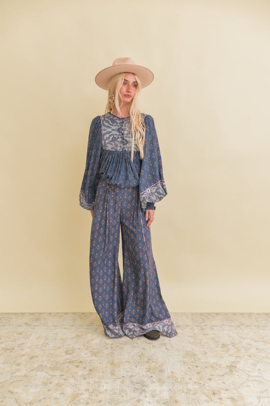 NICO PRINT OPAL PANTS
