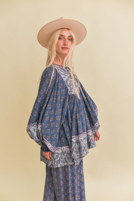 NICO PRINT PALOMA BLOUSE