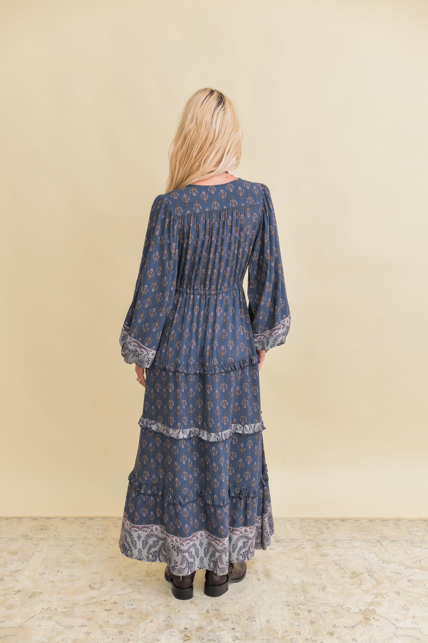NICO PRINT LUCIANA MAXI DRESS