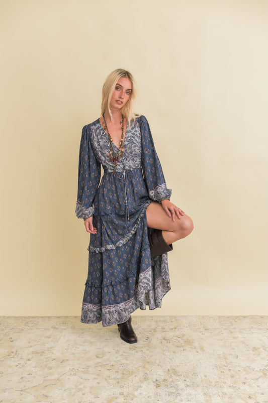 NICO PRINT LUCIANA MAXI DRESS