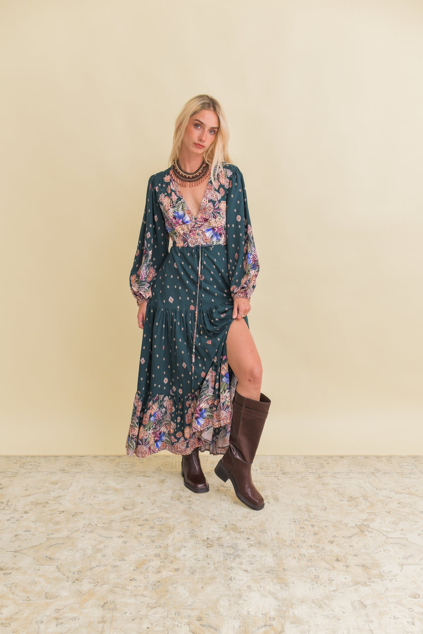 ESTELLA PRINT TERESA MAXI DRESS