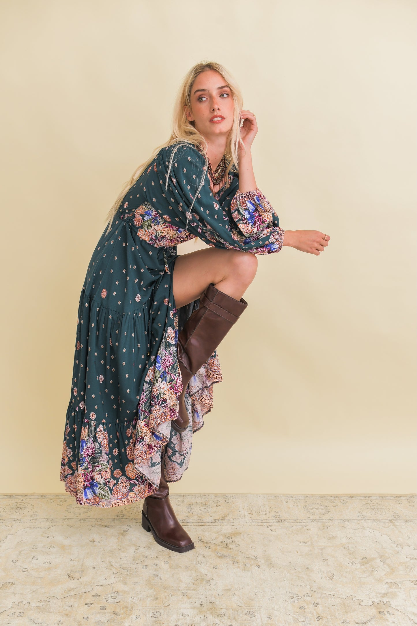 ESTELLA PRINT TERESA MAXI DRESS