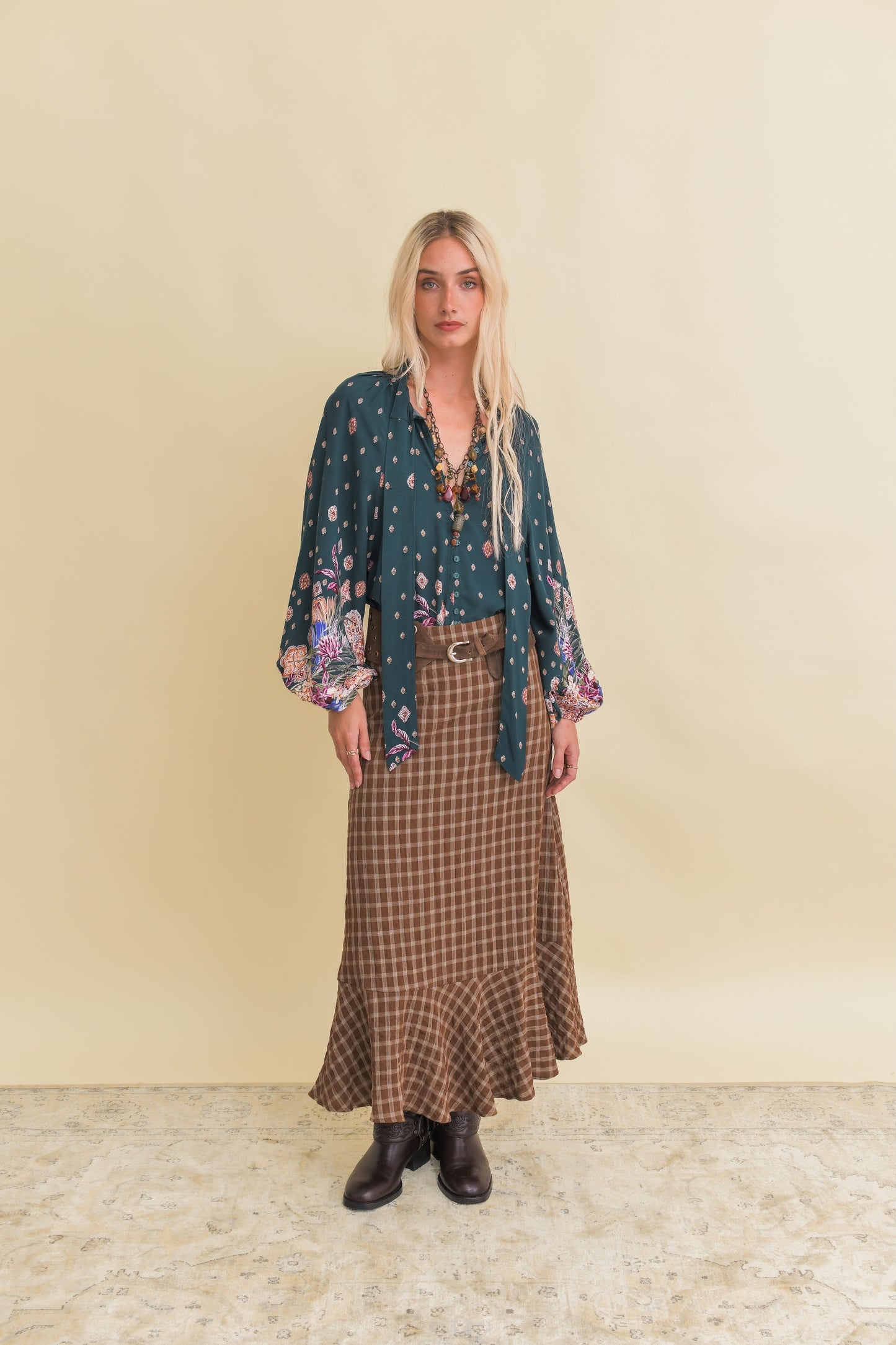 ESTELLA PRINT IMOGEN BLOUSE