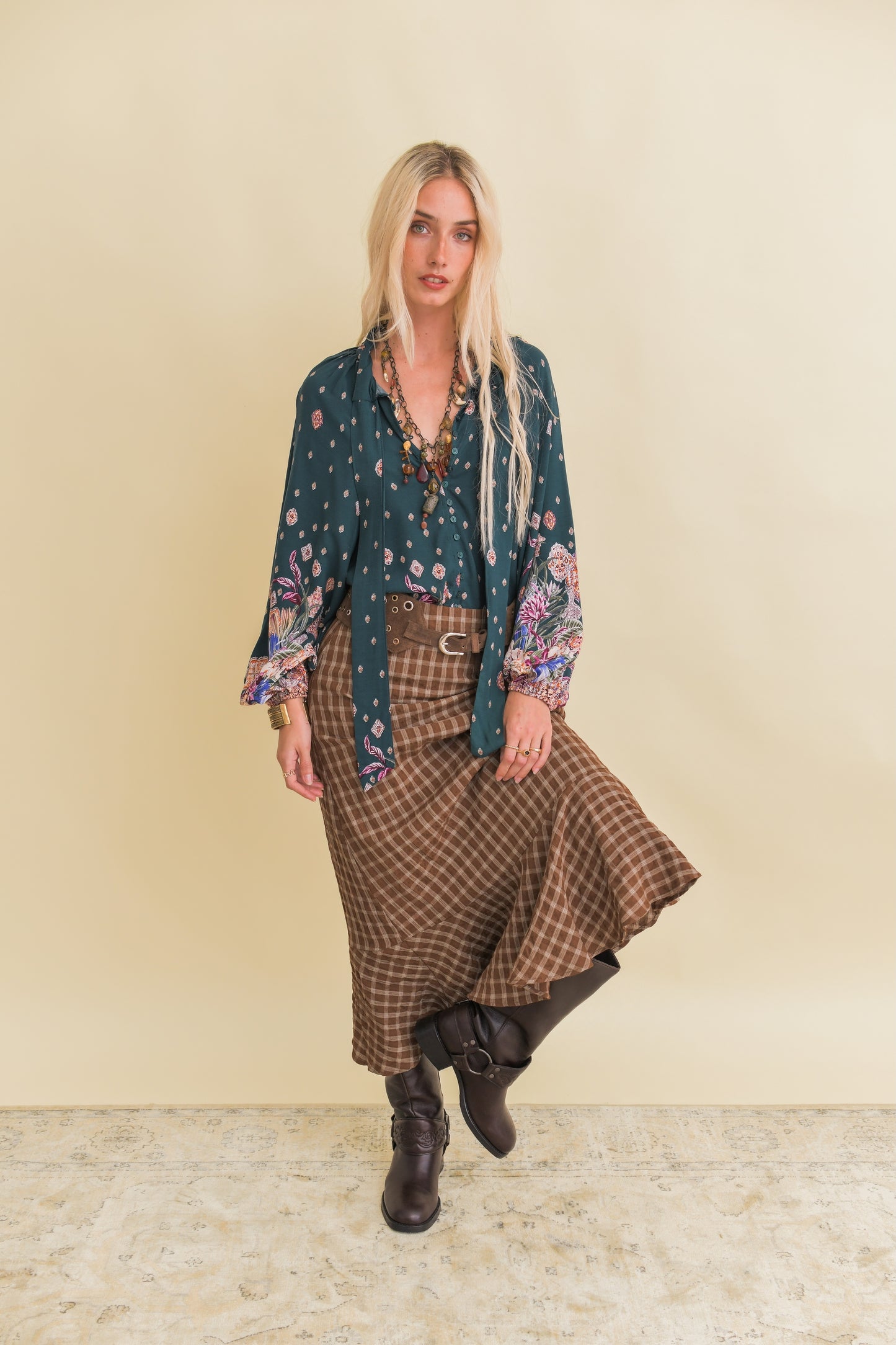 ESTELLA PRINT IMOGEN BLOUSE