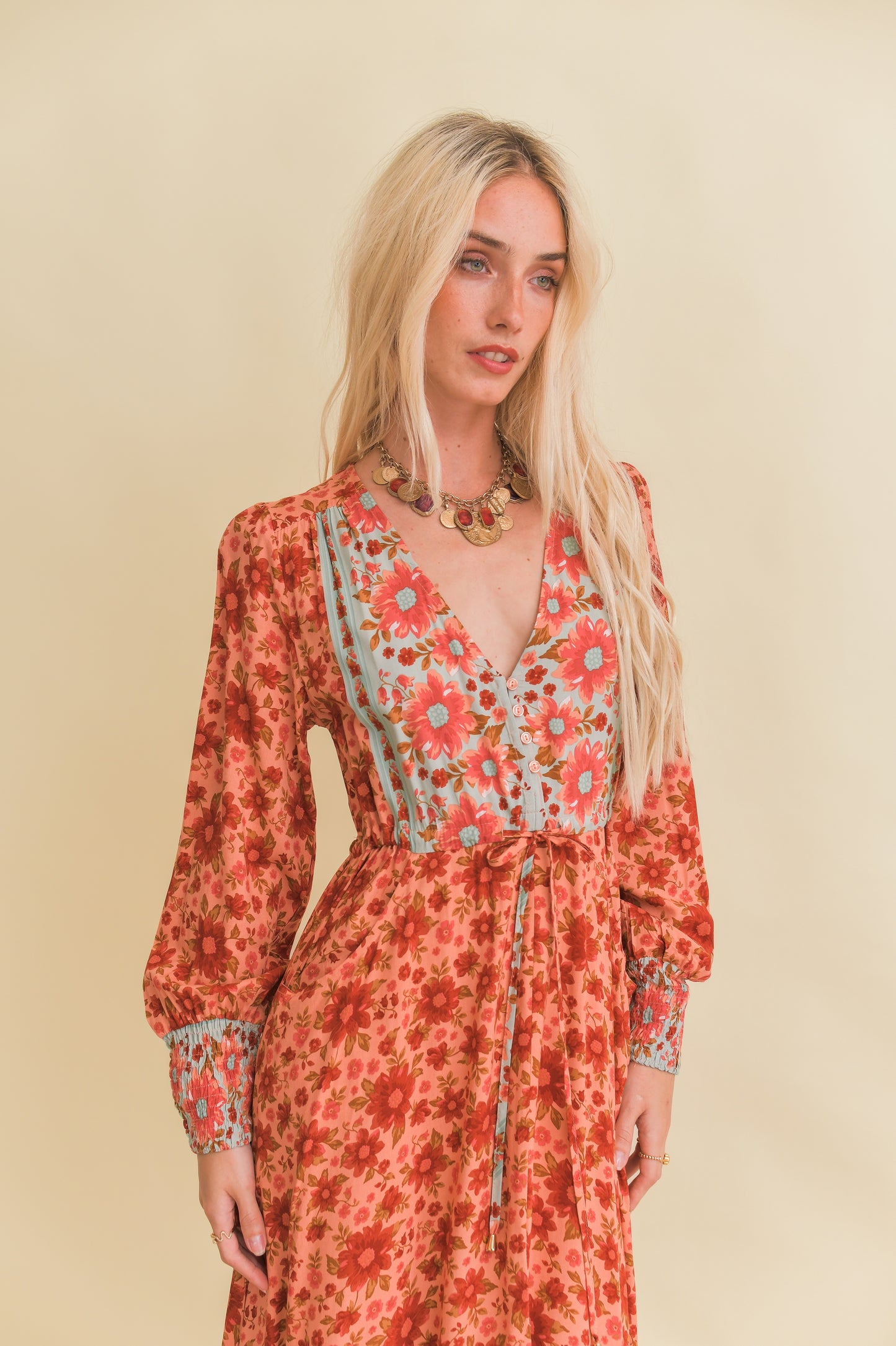 LILLIANA PRINT ARLO MAXI DRESS DRESS