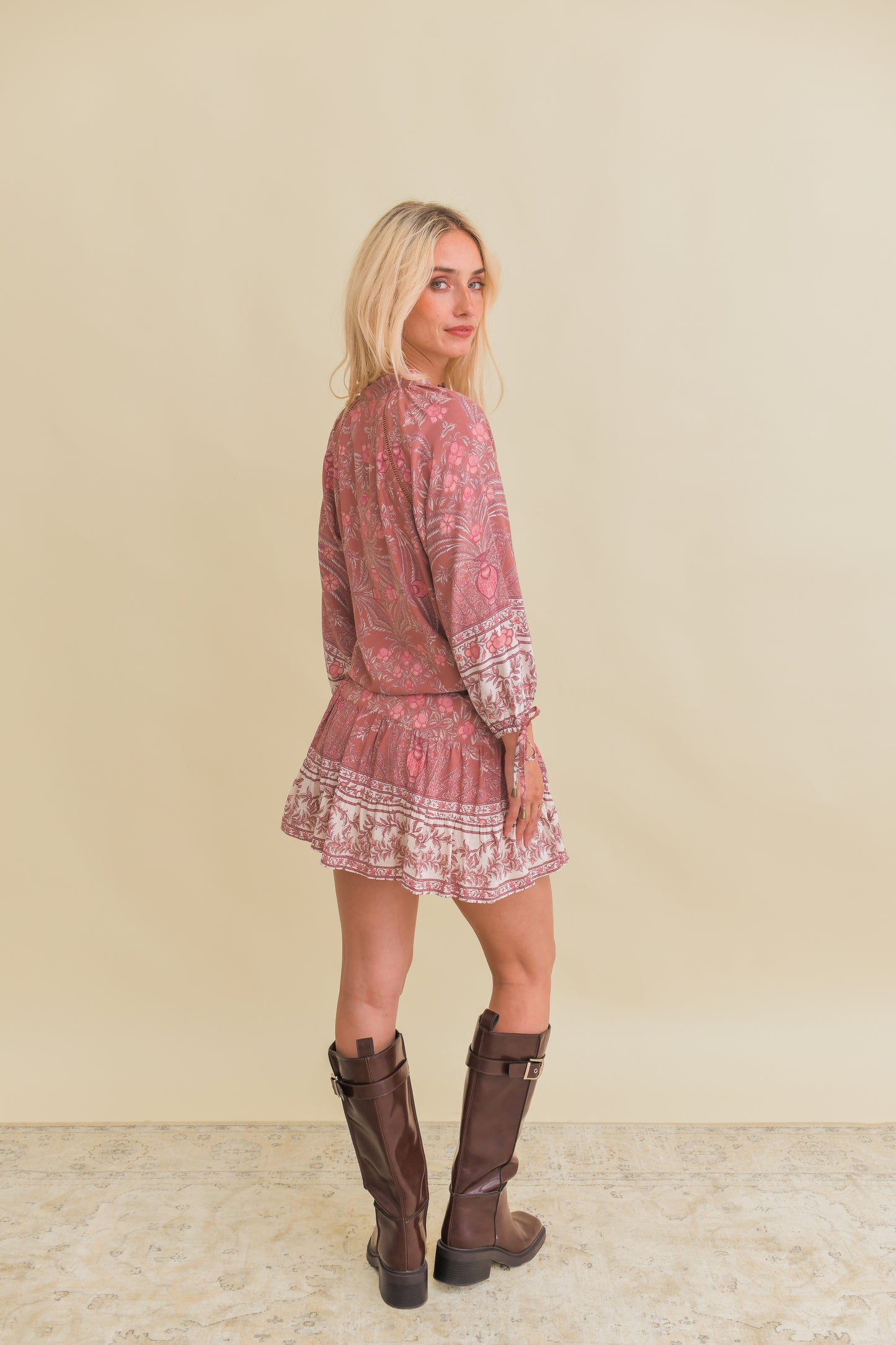 ANGELINA PRINT INKA MINI DRESS
