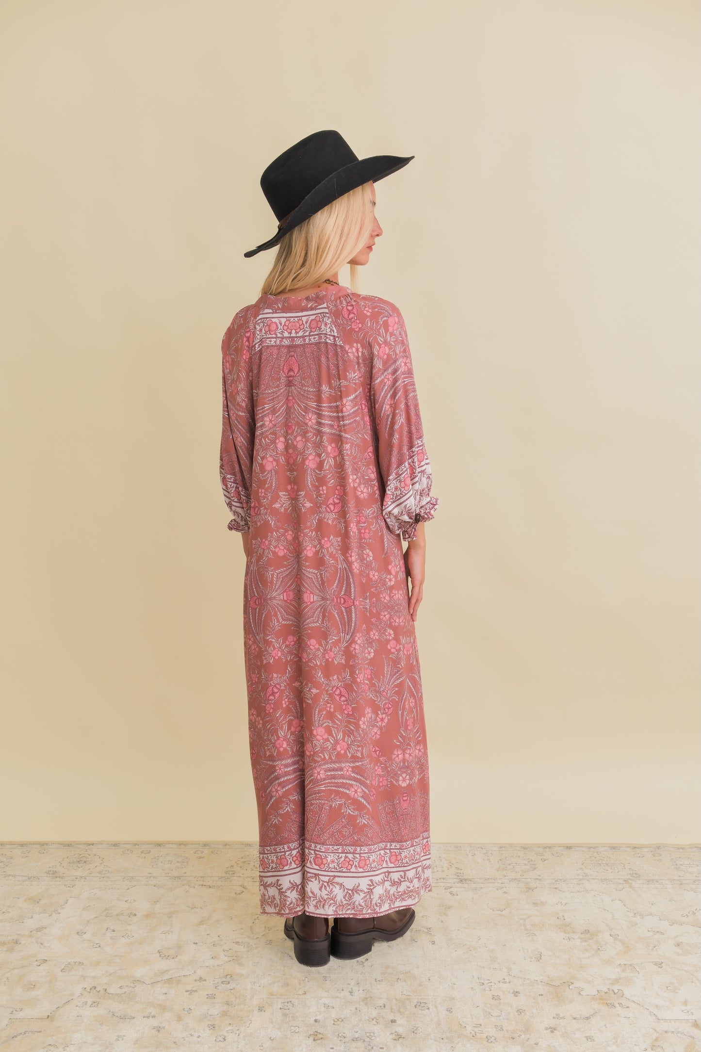 ANGELINA PRINT BREE MAXI DRESS