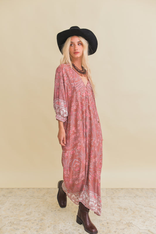 ANGELINA PRINT BREE MAXI DRESS