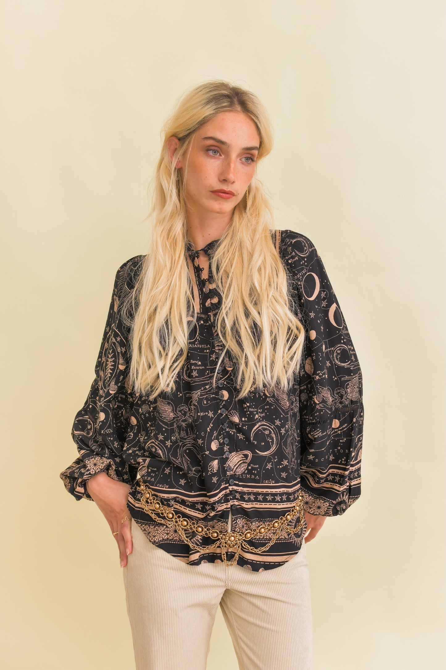 ASTRID PRINT CYRA BLOUSE