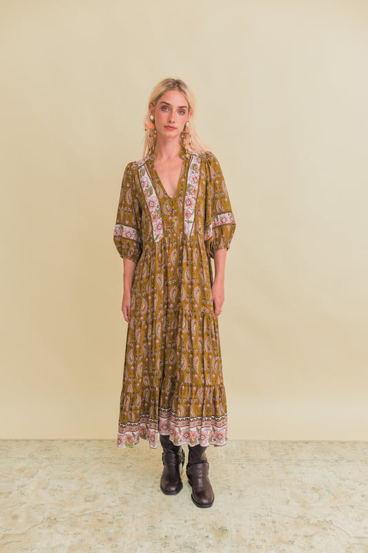 AMALIE PRINT MILA MIDI