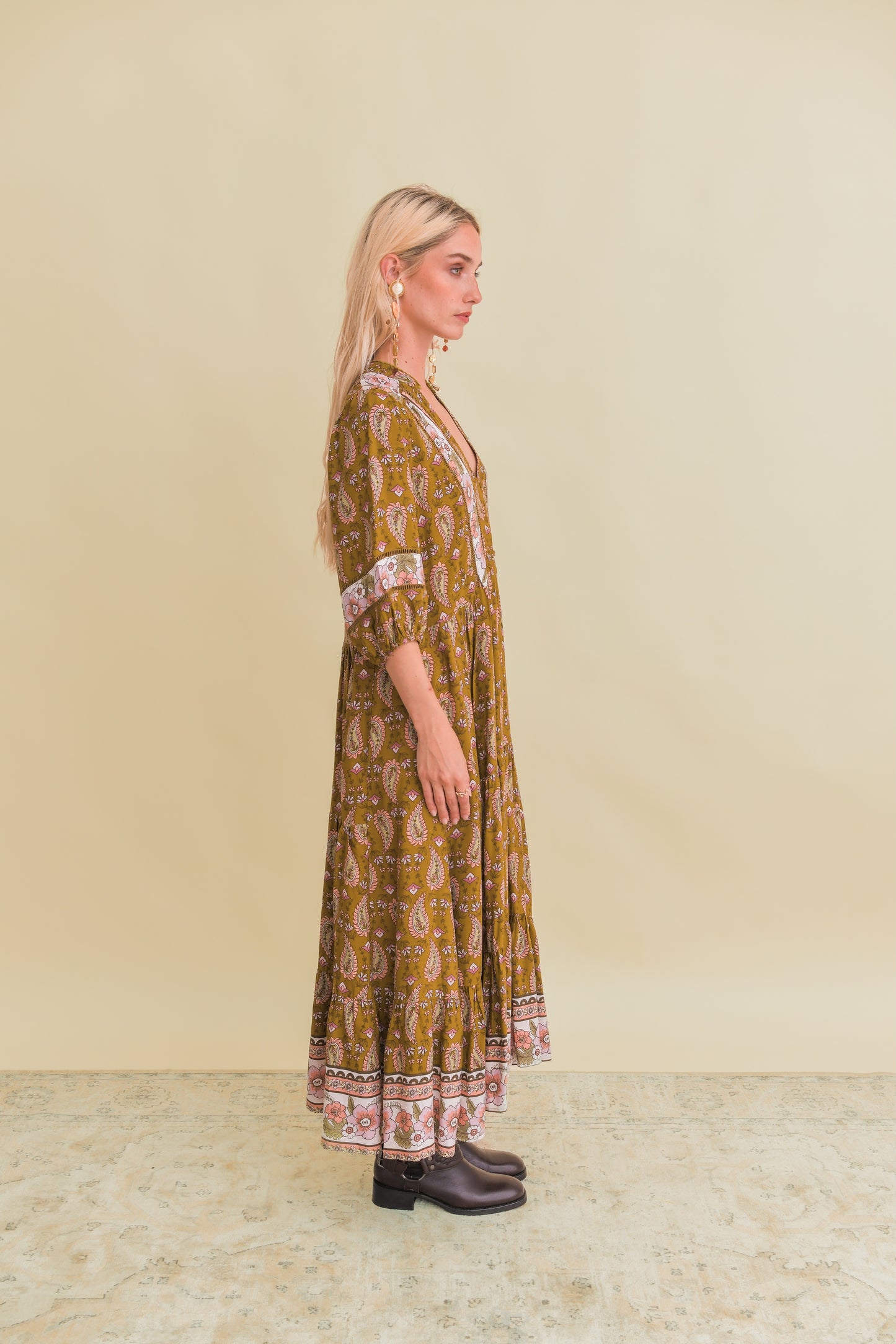 AMALIE PRINT MILA MIDI