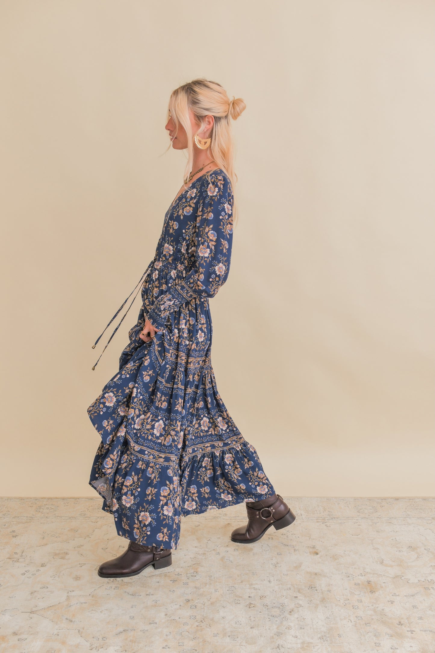 ADELINE PRINT STEPHANIE MAXI DRESS