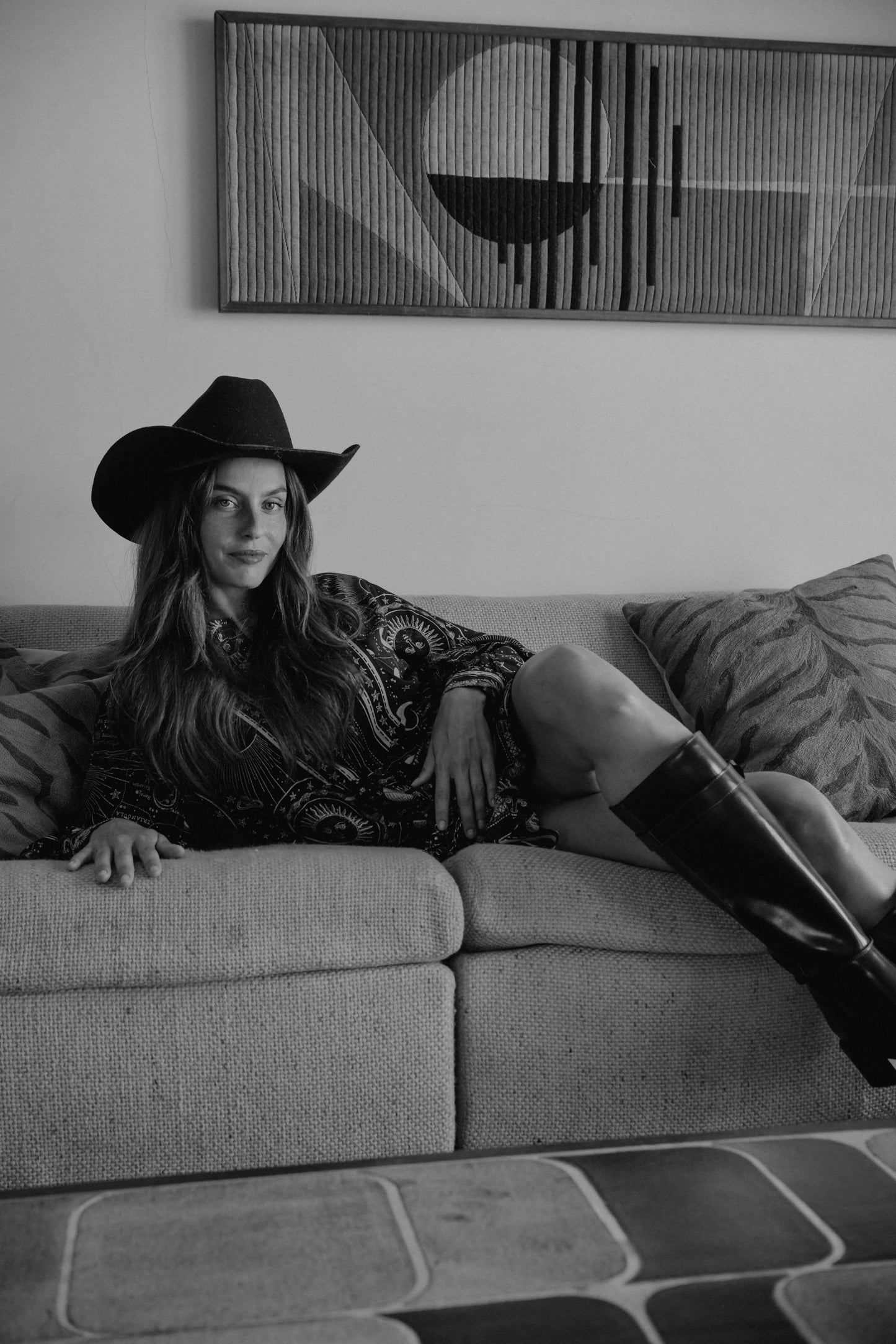 ASTRID PRINT MOONSTONE SHIRT DRESS