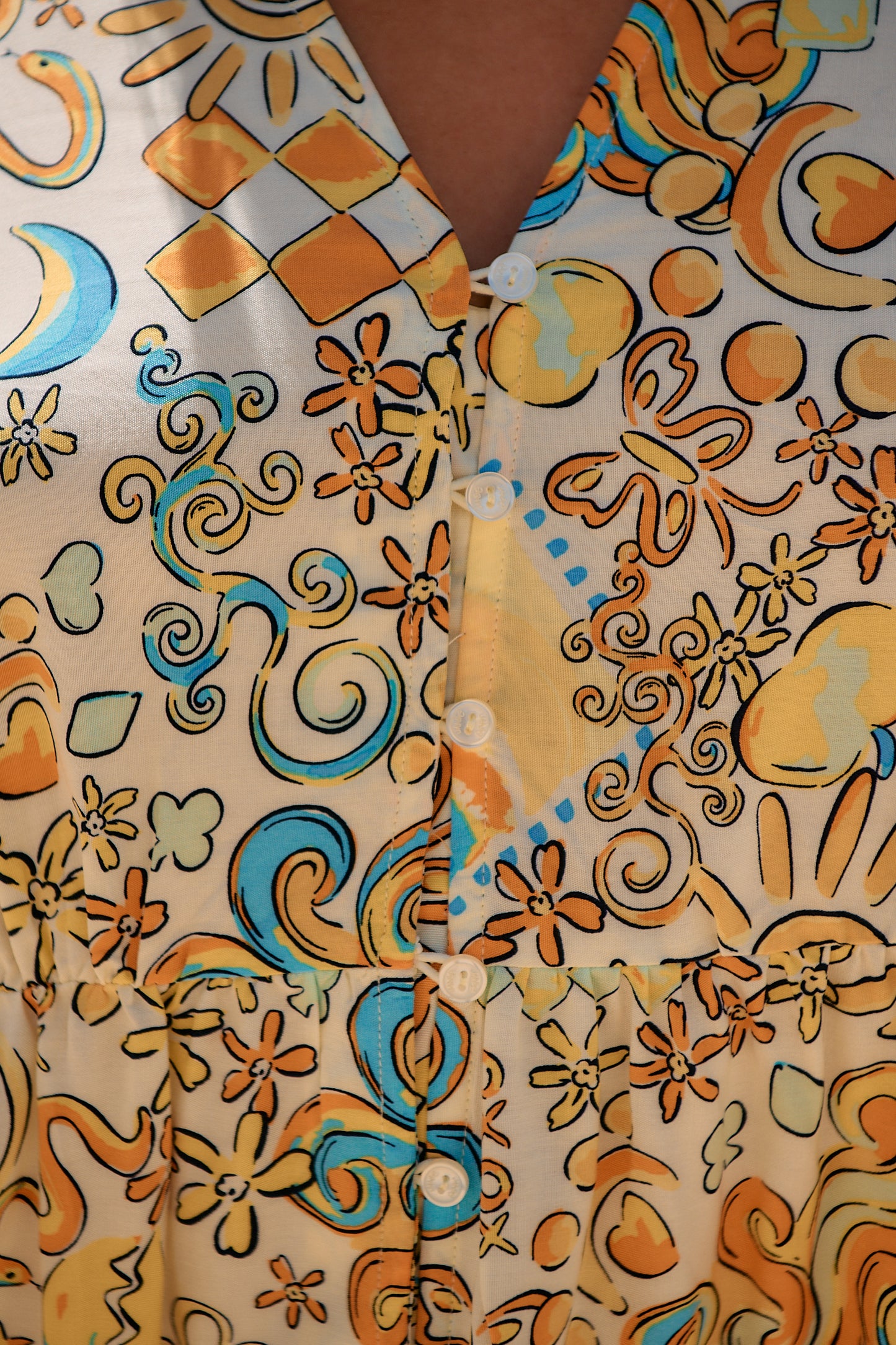 SONNIE PRINT JAYME DRESS