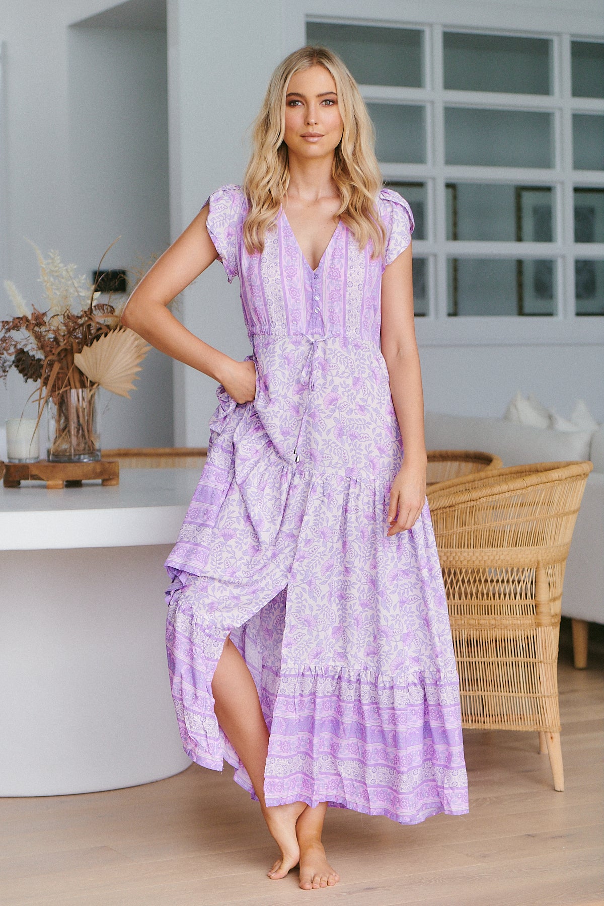 VIOLET MELISSA MAXI DRESS