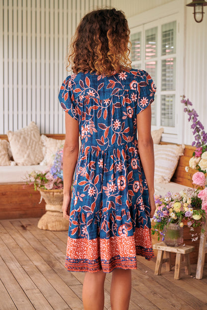 HALCYON PRINT TRACEY DRESS