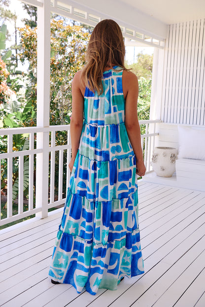 MYSTIC MARINA ERRYN MAXI DRESS