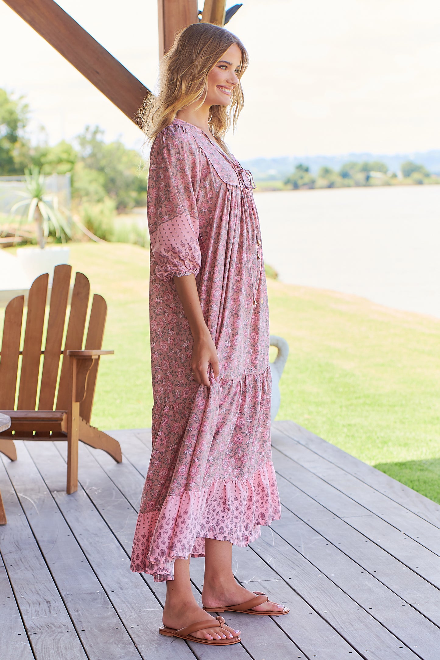 ROSABELLA PRINT PARIS MAXI