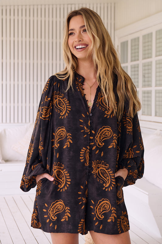 MILAN PRINT MAHLIA PLAYSUIT