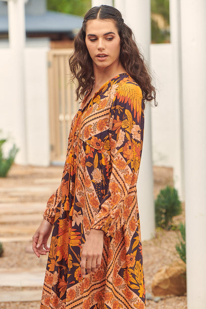 Vestido Midi Autumn Glory Penelope 