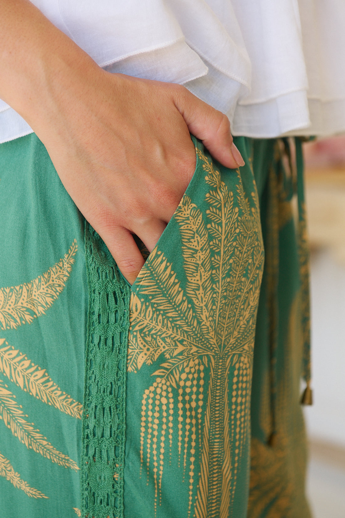 ISLAND LUXE CICI PANT LACE