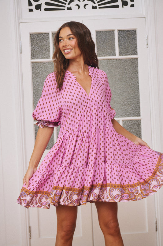 VENUS PINK PRINT PETAL MINI