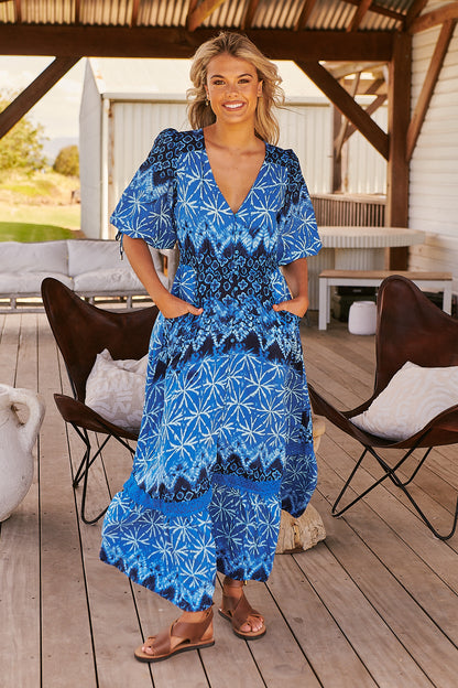 TRANQUIL TIDES PRINT MOLLI MAXI