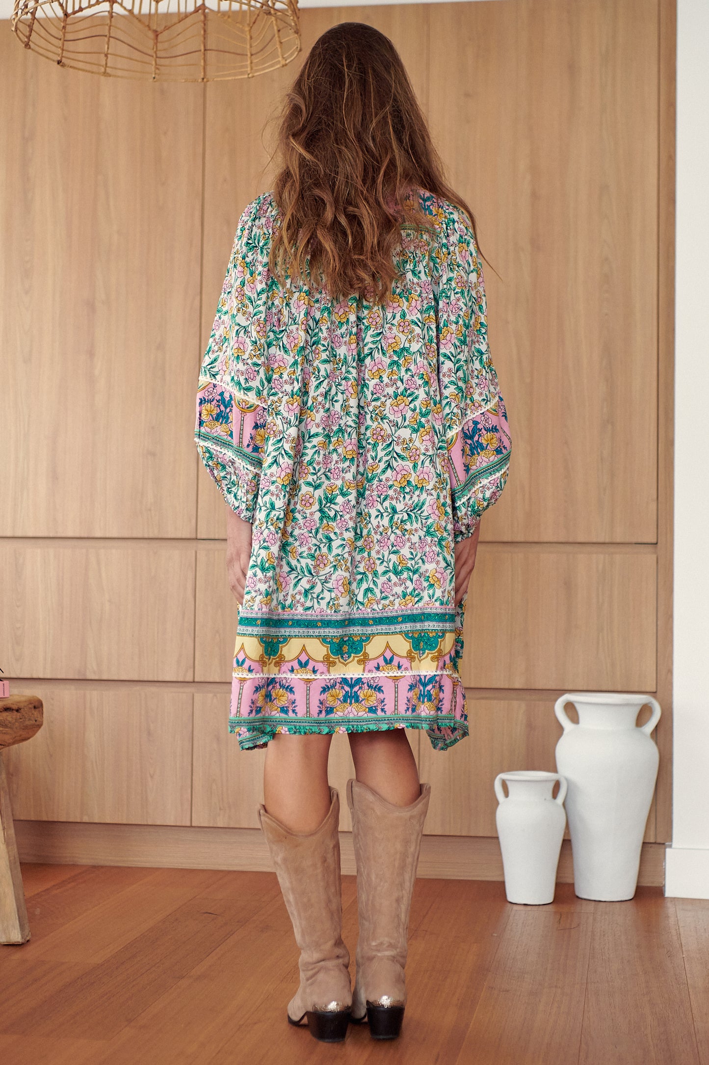 DINASTY PRINT ADELA DRESS