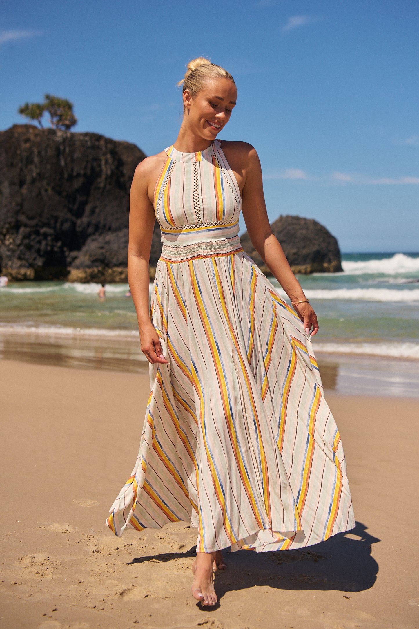 COLOURED SANDS PRINT ENDLESS SUMMER