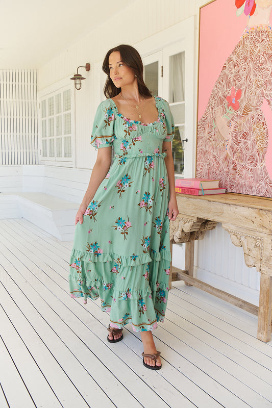 MARIBEL PRINT MOYO DRESS