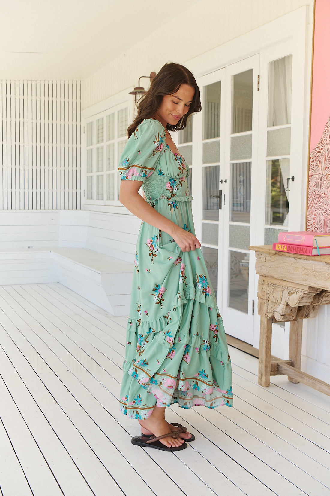 MARIBEL PRINT MOYO DRESS
