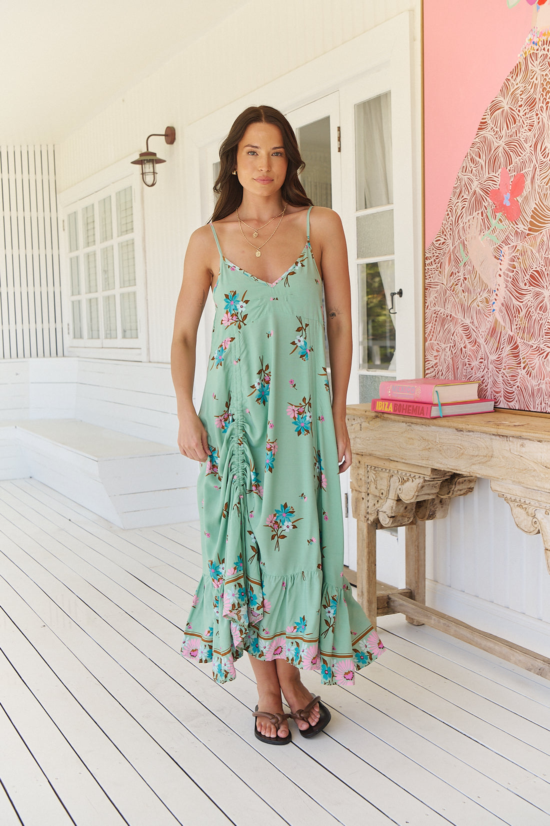 MARIBEL PRINT KIMI DRESS