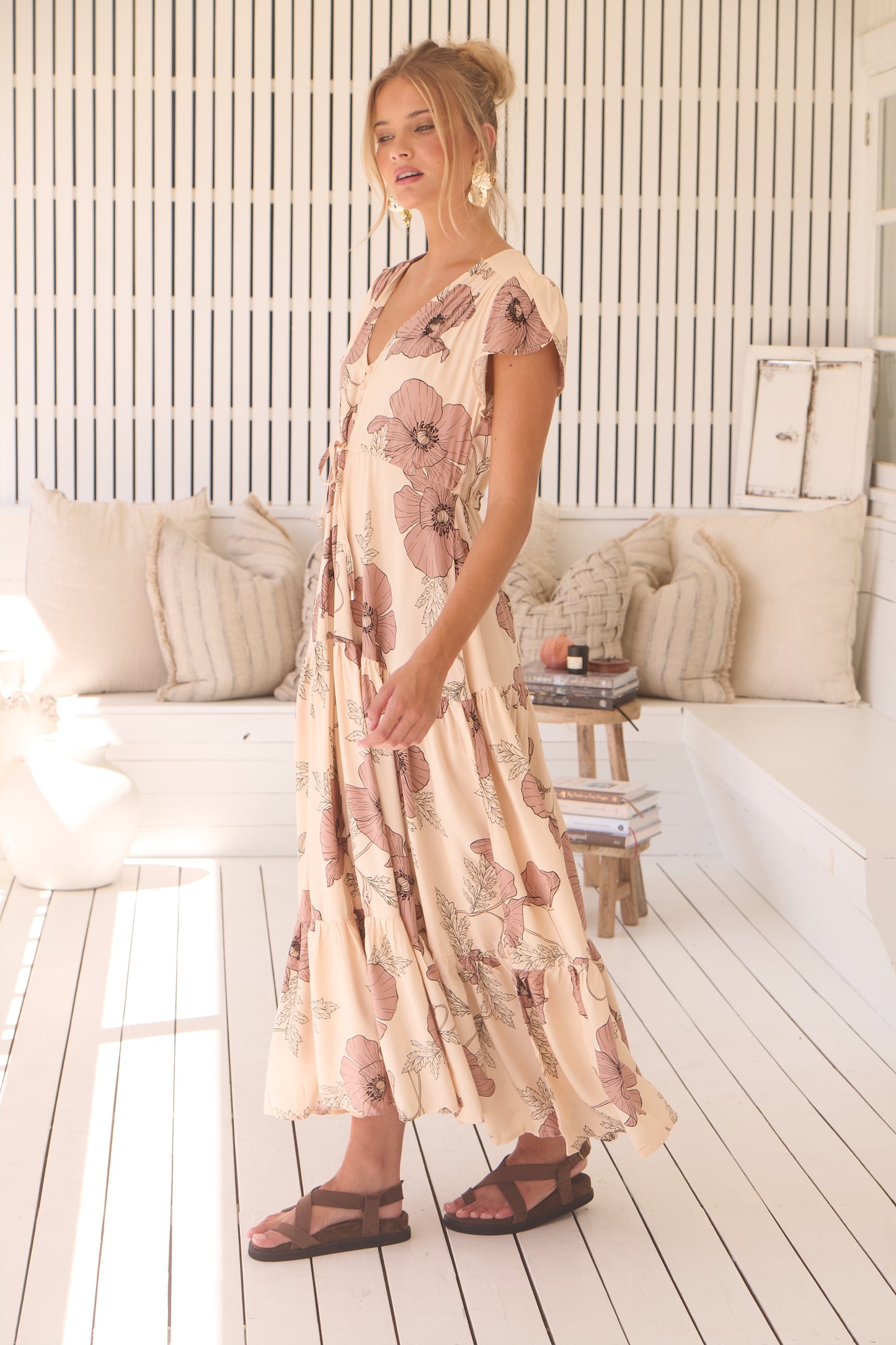 APRIL PRINT MELISSA MAXI
